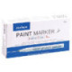 Маркер-краска лаковый MUNHWA "Extra Fine Paint Marker", КРАСНЫЙ, 1 мм, нитро-основа, EFPM-03