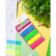 Клейкие закладки Attache пластиковые 4 цвета по 25 листов 12х45 мм