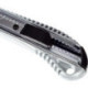 Нож канцелярский 18 мм металлический с цинковым покрытием
