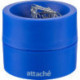 Скрепочница магнитная Attache, круглая, цвет синий