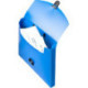 Папка-портфель Attache пластиковая A4 синяя 240x317 мм