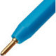 Ручка шариковая неавтоматическая Wenao синяя толщина линии 0.7, длина ручки 9.38 см