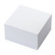 Блок для записей BRAUBERG, непроклеенный, куб 9х9х5 см, белый, белизна 95-98%