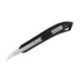Нож канцелярский 9мм Berlingo "Razzor 200", auto-lock, металл. направл., черный, европодвес