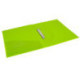 Папка на 2 кольцах c внутренним карманом BRAUBERG "Neon", 25 мм, неоновая, зеленая, до 170 листов, 0,7 мм, 227456