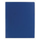 Папка на 4 кольцах BRAUBERG, картон/ПВХ, 35 мм, синяя, до 180 листов, 221484