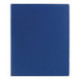 Папка на 4 кольцах BRAUBERG, картон/ПВХ, 35 мм, синяя, до 180 листов, 221484