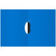 Папка с пластиковым клипом Berlingo "Color Zone" А4, 450мкм, голубая