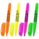 Набор текстовыделителей STAFF лимонный, зеленый, розовый, оранжевый, (толщина линии 1-3 мм)