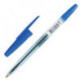 Ручка шариковая масляная СТАММ Офис 1мм прозрачный тонированный корпус синяя