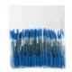 Ручка шариковая масляная СТАММ Офис 1мм прозрачный тонированный корпус синяя