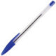 Ручка шариковая STAFF корпус прозрачный узел 1 мм линия письма 0,5 мм синяя 141672