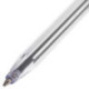 Ручка шариковая автоматическая STAFF корпус прозрачный узел 0,8 мм линия 0,4 мм синяя 141673