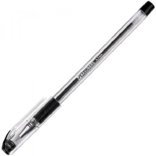 Ручка шариковая масляная BRAUBERG "Max-Oil", игольчатый узел 0,7 мм, линия 0,35 мм, черная