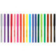 Фломастеры 18 цветов, корпус круглый, вентилируемый колпачок, легкосмываемые чернила, блистер, Мульти-Пульти Енот в Италии