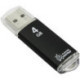 Память Smart Buy "V-Cut"   4GB, USB 2.0 Flash Drive, черный (металл.корпус)