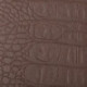 Телефонная книжка А7, 80х130 мм, 56 л., BRAUBERG, вырубной алфавит, "Cayman", под крокодиловую кожу, коричневая, 125135