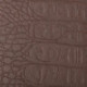 Телефонная книжка А7, 80х130 мм, 56 л., BRAUBERG, вырубной алфавит, "Cayman", под крокодиловую кожу, коричневая, 125135