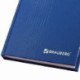 Ежедневник датированный на 4 года, BRAUBERG, А5, 145х215 мм, 192 л., обложка бумвинил, синий, тиснение, 123521
