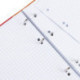 Тетрадь на кольцах 120 листов BRAUBERG А5 175х215 мм, клетка, глянцевая ламинация, "Моноколор", 403275
