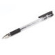 Ручка шариковая BRAUBERG "X-Writer", узел 0,7 мм, линия 0,35 мм, резиновый упор, черная