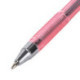 Ручка шариковая красная, 0,35 мм, 0,7 мм, тонированный красный, STAFF AA-927