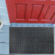 Коврик входной резиновый грязесборный перфорированный, 90х150 см, толщина 12 мм, LAIMA EXPERT, 607816