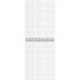 Блокнот А5,80л,клетка,метал.гребень,цв.обложка Стильный Офис 2737 в ассорт