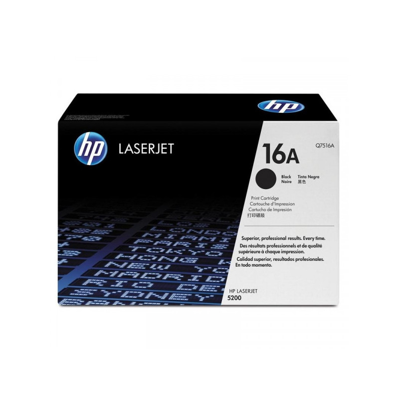 Картридж лазерный HP 16A Q7516A черный оригинальный