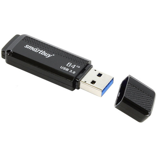 Память Smart Buy "Dock"  64GB, USB 3.0 Flash Drive,  черный