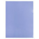 Папка-уголок пластик А4+, 1 отделение, 180 мкм, прозрачная, фиолетовый PROOFFICE