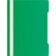 Папка-скоросшиватель, А4, 120/160мкм, пластик, ассорти с прозрачным верхом, Бюрократ -PS20/1
