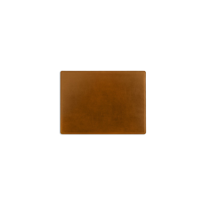 Подложка д/письма 40Х60 см, имитация кожи, цвет: коньяк