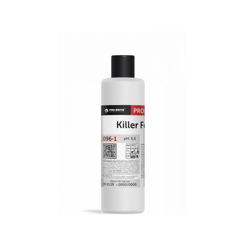 Пеногаситель для пылесосов и поломоечных машин Pro-Brite Killer Foam 1 л (концентрат)