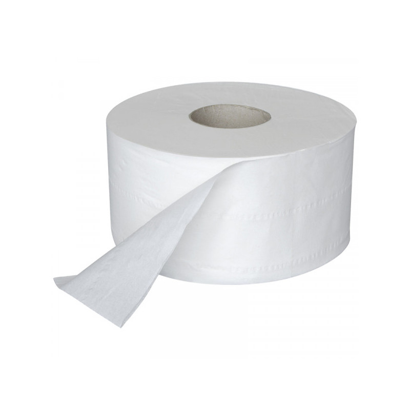 Туалетная бумага 2-слойная, 9,5см, 170м/рул, Tork Т2, белая, d втулки 65 мм, целлюлоза, OfficeClean Professional, 12 рул/упак