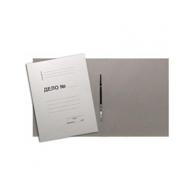Скоросшиватель Дело белый DOLCE COSTO, 220 г/м2, немелованный картон
