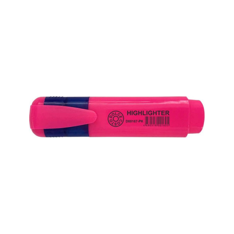 Маркер-выделитель DOLCE COSTO розовый 5 мм