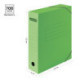 Короб архивный на резинках OfficeSpace А4 микрогофрокартон зеленый, 75мм до 700 листов
