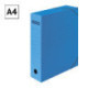 Короб архивный на резинках OfficeSpace А4 микрогофрокартон синий, 75мм до 700 листов