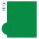 Папка на 2-х D-кольцах 40мм, 800мкм, пластик, зеленый, карман на корешке/внутри, Бюрократ -0840/2DGRN A4