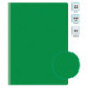 Папка 40 вкладышей, 650мкм, зеленая, A4, карман на корешке Бюрократ