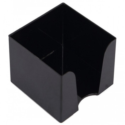 Бокс для бумажного блока, 9х9х5 см, черная