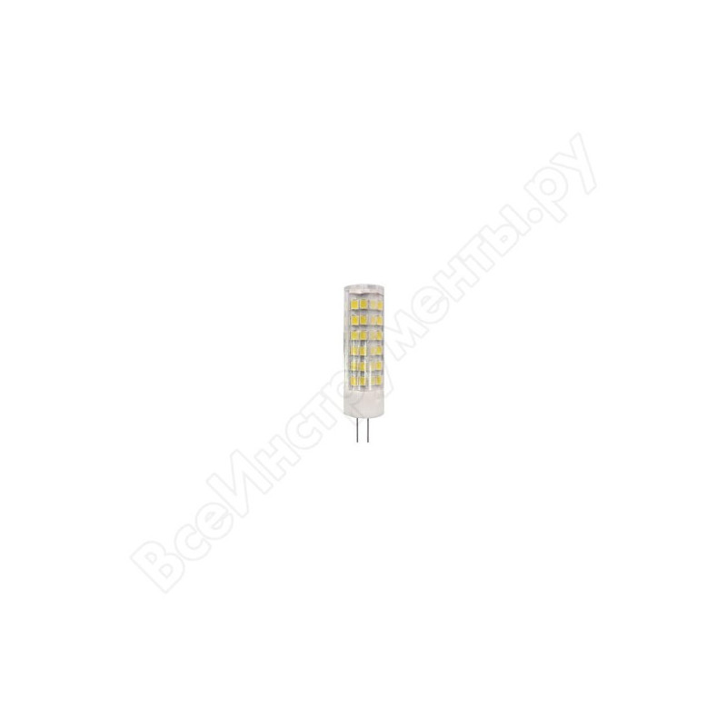 Лампа светодиодная LED smd JC-7w-220V-corn ceramics-840-G4 ЭРА Б0027860