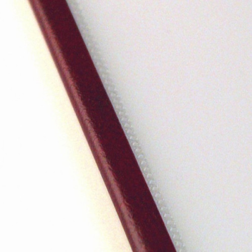 Обложка Unibind, прозрачная, 09 мм, бордовый корешок 25200A409BО