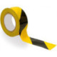 Клейкая лента 45мм х 36мx45мкм, желтая с черной разметкой