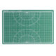 Коврик для резки А3 (450х300 мм), сантиметровая шкала, двусторонний, зеленый, 3 мм, BRAUBERG