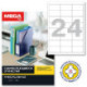 Самоклеящиеся этикетки Office Label 64,6х33,8 мм /24 шт. на листе А4 (100 л)