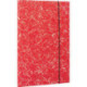 Папка на резинках Attache картонная красная 370 г/кв.м до 200 листов