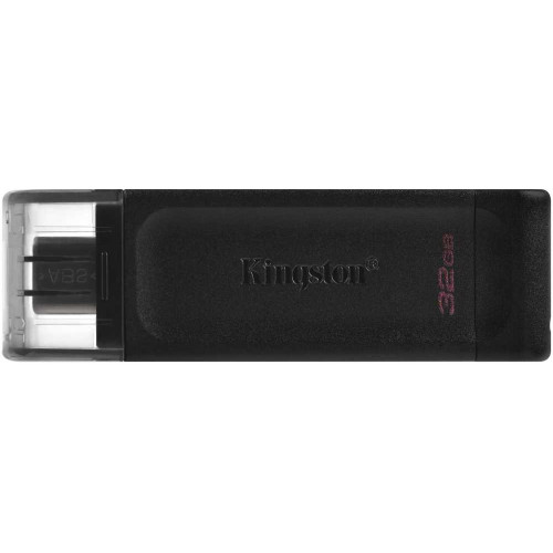 Флеш Диск, 64Gb, DataTraveler 70, Type-C, DT70/64GB, USB3.2, черный, Kingston