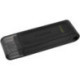 Флеш Диск, 64Gb, DataTraveler 70, Type-C, DT70/64GB, USB3.2, черный, Kingston